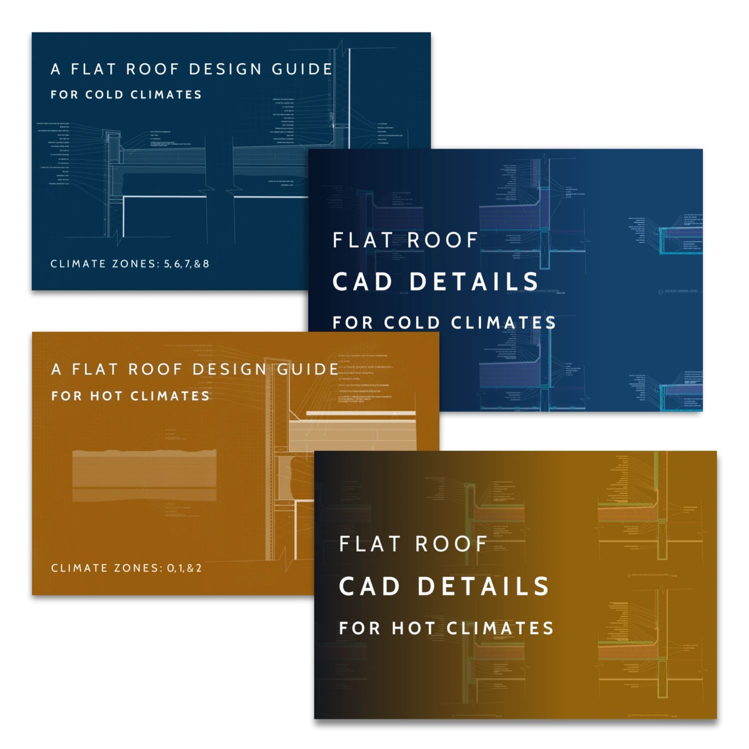 ASIRI Designs flat roof design guides and CAD detail packages