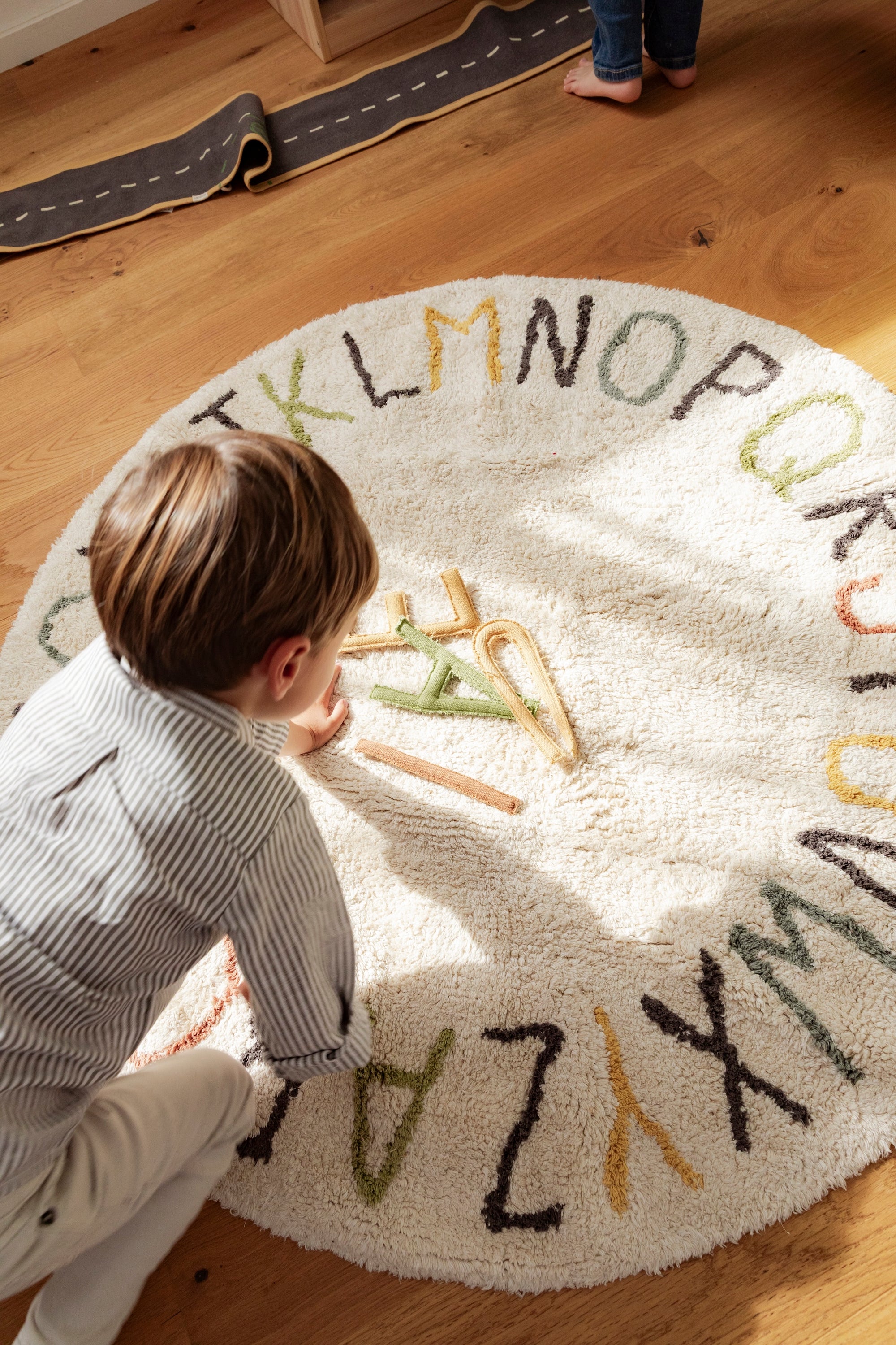 Lorena Canals Round ABC Color Rug